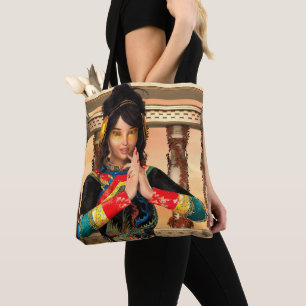 Bolso De Tela Princesa de China