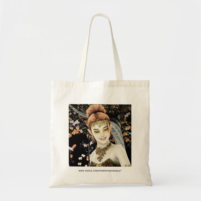 Bolso De Tela Princesa de Otoño (Frente)