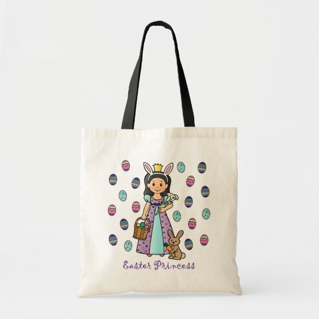Bolso De Tela Princesa de Pascua (Frente)