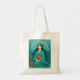 Bolso De Tela Princesa de sirena japonesa del chica de Cute nomb