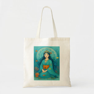 Bolso De Tela Princesa de sirena japonesa del chica de Cute nomb
