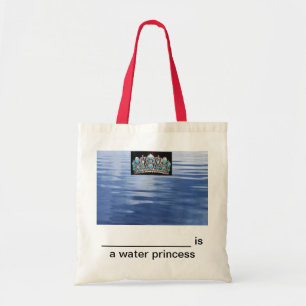BOLSO DE TELA PRINCESA DEL AGUA