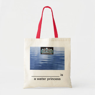BOLSO DE TELA PRINCESA DEL AGUA