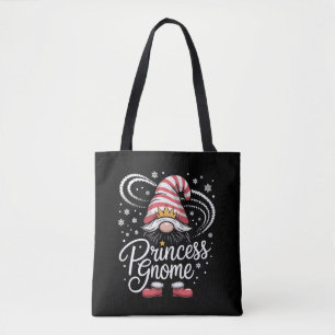 Bolso De Tela Princesa Gnomo Parejas Gnomos Familiares Navidad D