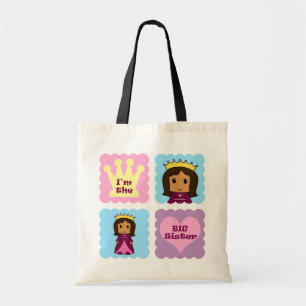 Bolso De Tela Princesa hermana grande