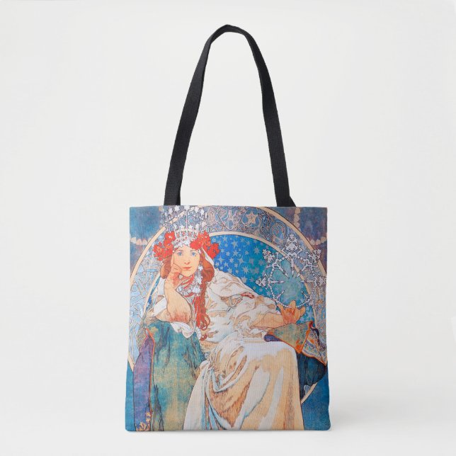 Bolso De Tela Princesa Hyacinth, Mucha (Anverso)