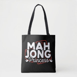 Bolso De Tela Princesa Mahjong   Divertido mahjong
