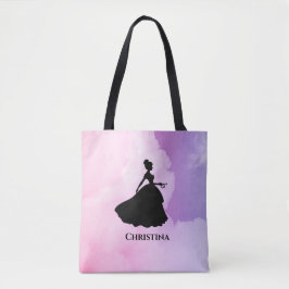 Bolso De Tela Princesa Monograma Personalizada