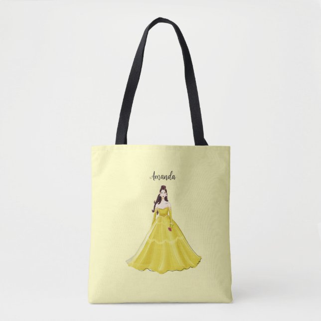 Bolso De Tela Princesa personalizada (Anverso)