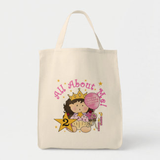 Bolso De Tela Princesa todo sobre mí segundo cumpleaños