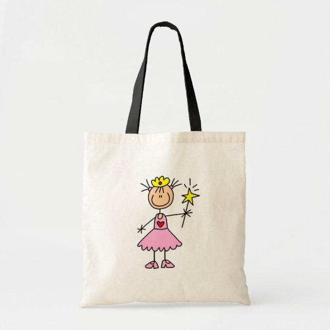 Bolso De Tela Princesa With Wand Bag (Frente)