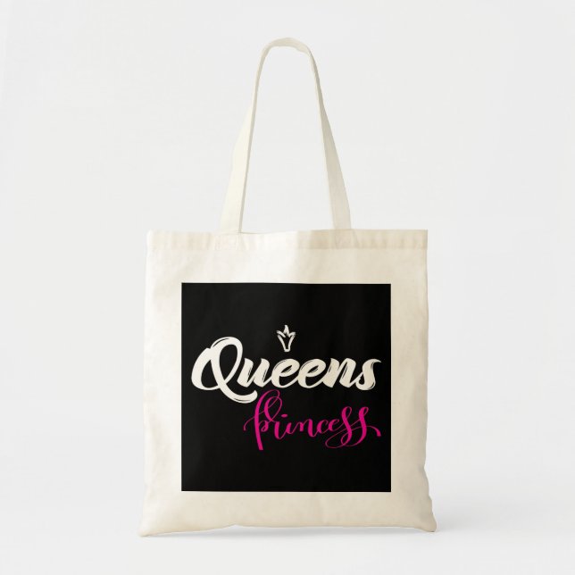 Bolso De Tela Princess de Queens (Frente)