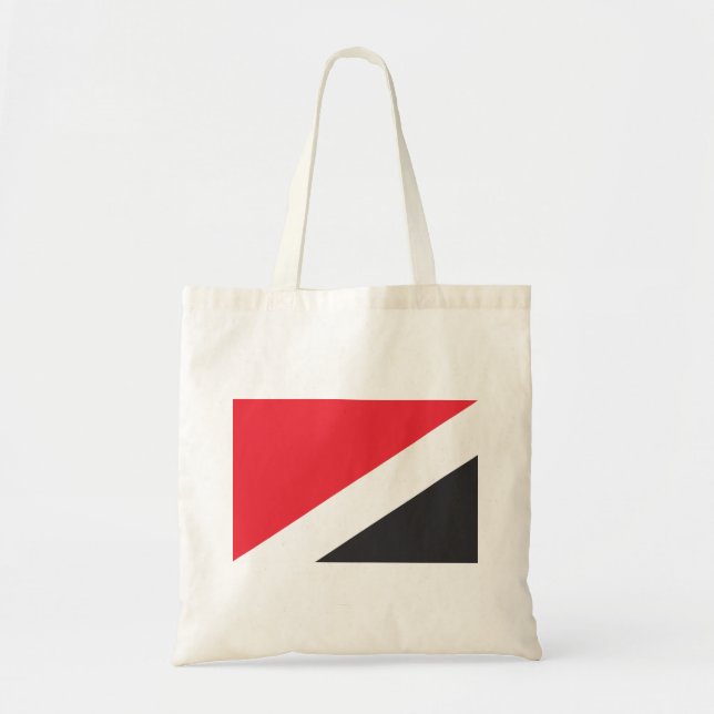 Bolso De Tela Principado de Bandera Marítima (Frente)