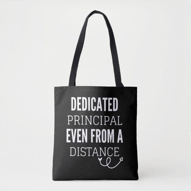 Bolso De Tela Principal Dedicado Incluso Desde Una Distancia (Anverso)