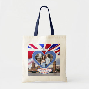 Bolso De Tela Príncipe de la Realeza Británica de la Infancia Ge