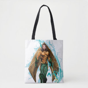 Bolso De Tela Príncipe Orin With Aquaman Logo de Aquaman el