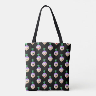 Bolso De Tela Príncipes morados