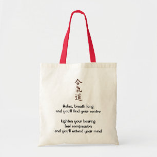 Bolso De Tela Principios del Aikido