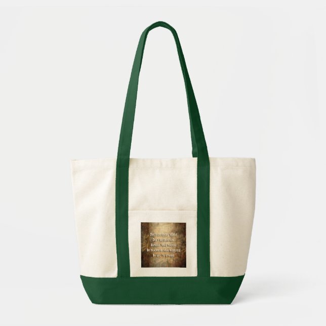 Bolso De Tela Principios Usui de REIKI (Frente)