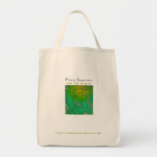 Bolso De Tela Prisca Sapientia y dragones