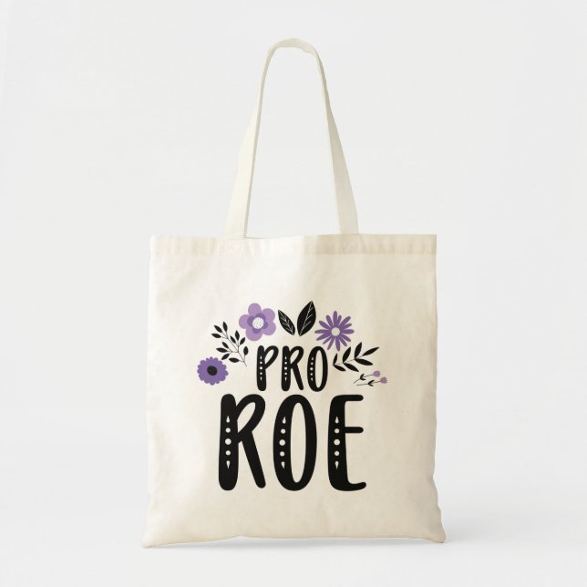 Bolso De Tela Pro Roe (Frente)