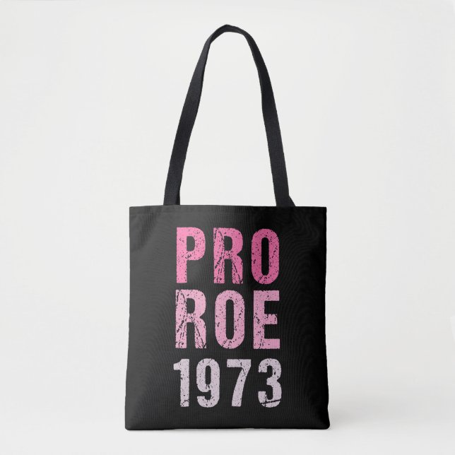 Bolso De Tela Pro Roe 1973 (Anverso)