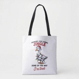 Bolso De Tela Probablemente Solo Voy a Tintinear Un Poco de la F