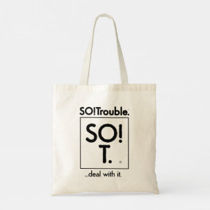 Bolso De Tela ¡Problemas... lidiar con eso!