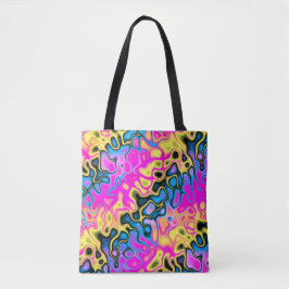 Bolso De Tela procesador de graffiti: