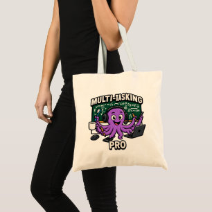 Bolso De Tela Profesional del estudiante de aula de pulpo multit