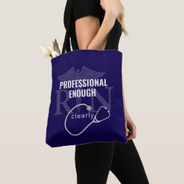 Bolso De Tela Profesional Suficiente | Tote de Enfermera | Vida