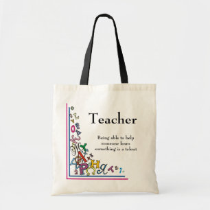 Bolso De Tela Profesor