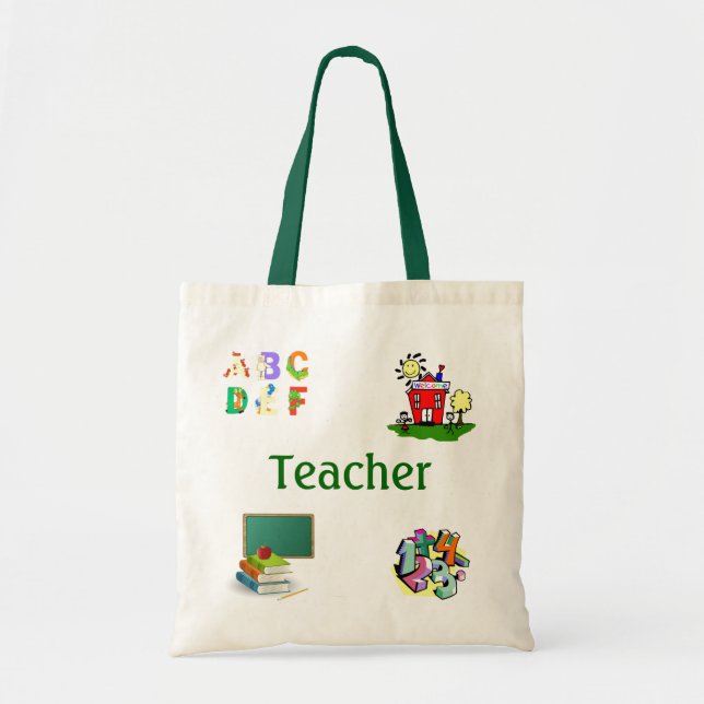 Bolso De Tela Profesor (Frente)