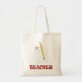 Bolso De Tela Profesor A+