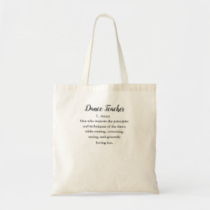 Bolso De Tela Profesor de baile