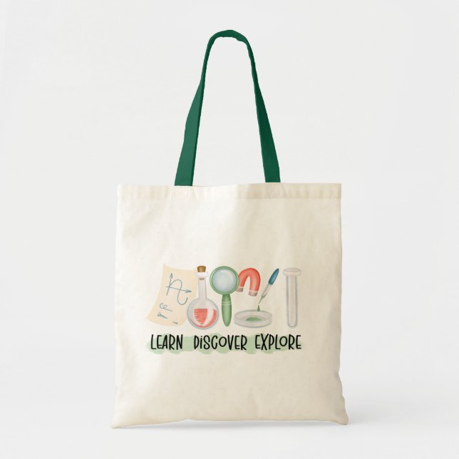 Bolso De Tela Profesor de Ciencias (Frente)