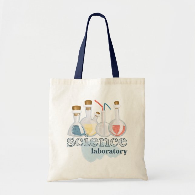 Bolso De Tela Profesor de Ciencias (Frente)