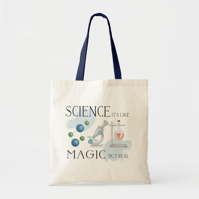 Bolso De Tela Profesor de Ciencias (Frente)