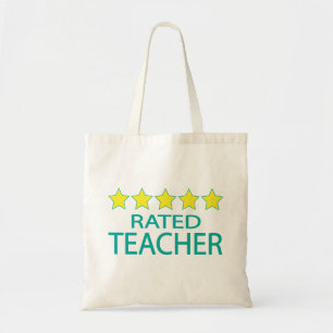 Bolso De Tela Profesor de cinco estrellas