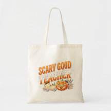 Profesor de Halloween de Calabaza Espeluznante Bue