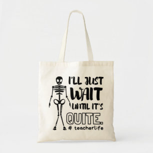 Bolso De Tela Profesor de Halloween Fall