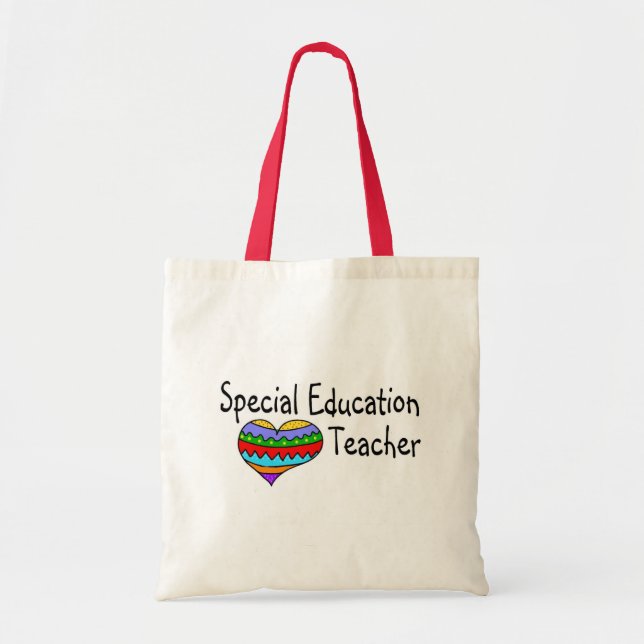 Bolso De Tela Profesor de la educación especial (Frente)