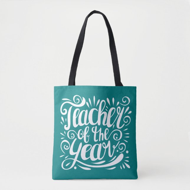 Bolso De Tela Profesor del año (Anverso)