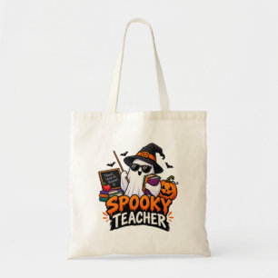 Bolso De Tela Profesor espeluznante de Halloween