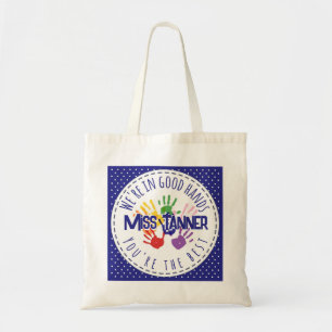Bolso De Tela profesor estamos en buenas manos contigo