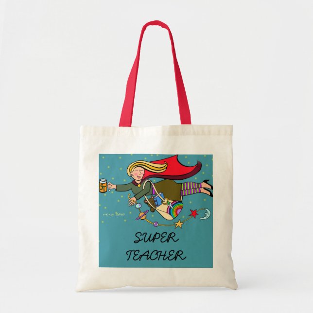 Bolso De Tela Profesor estupendo (Frente)