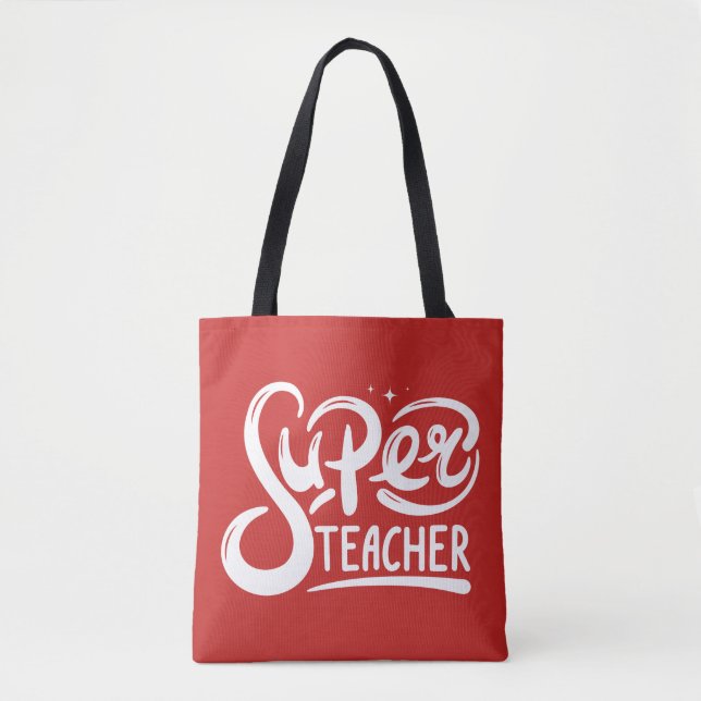 Bolso De Tela Profesor estupendo (Anverso)