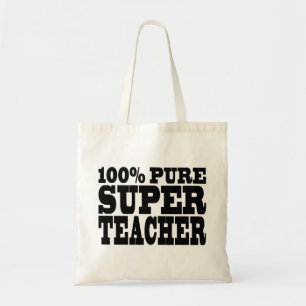 Bolso De Tela Profesor estupendo puro de las fiestas de