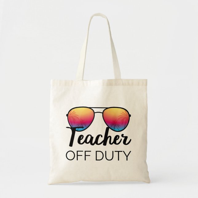 Bolso De Tela Profesor fuera de servicio (Frente)