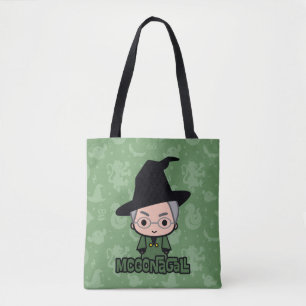 Bolso De Tela Profesor McGonagall Cartoon Character Art